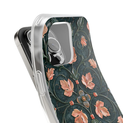 Florentine Rose Arabesque · Lite Phone Case for iPhone ·  Green