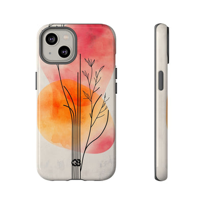 Crimson Bloom Lineage · Tough Phone Case for iPhone