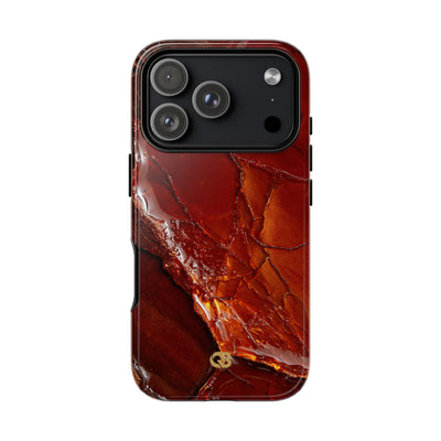 Amber Embrace · Tough Phone Case for iPhone · Brown