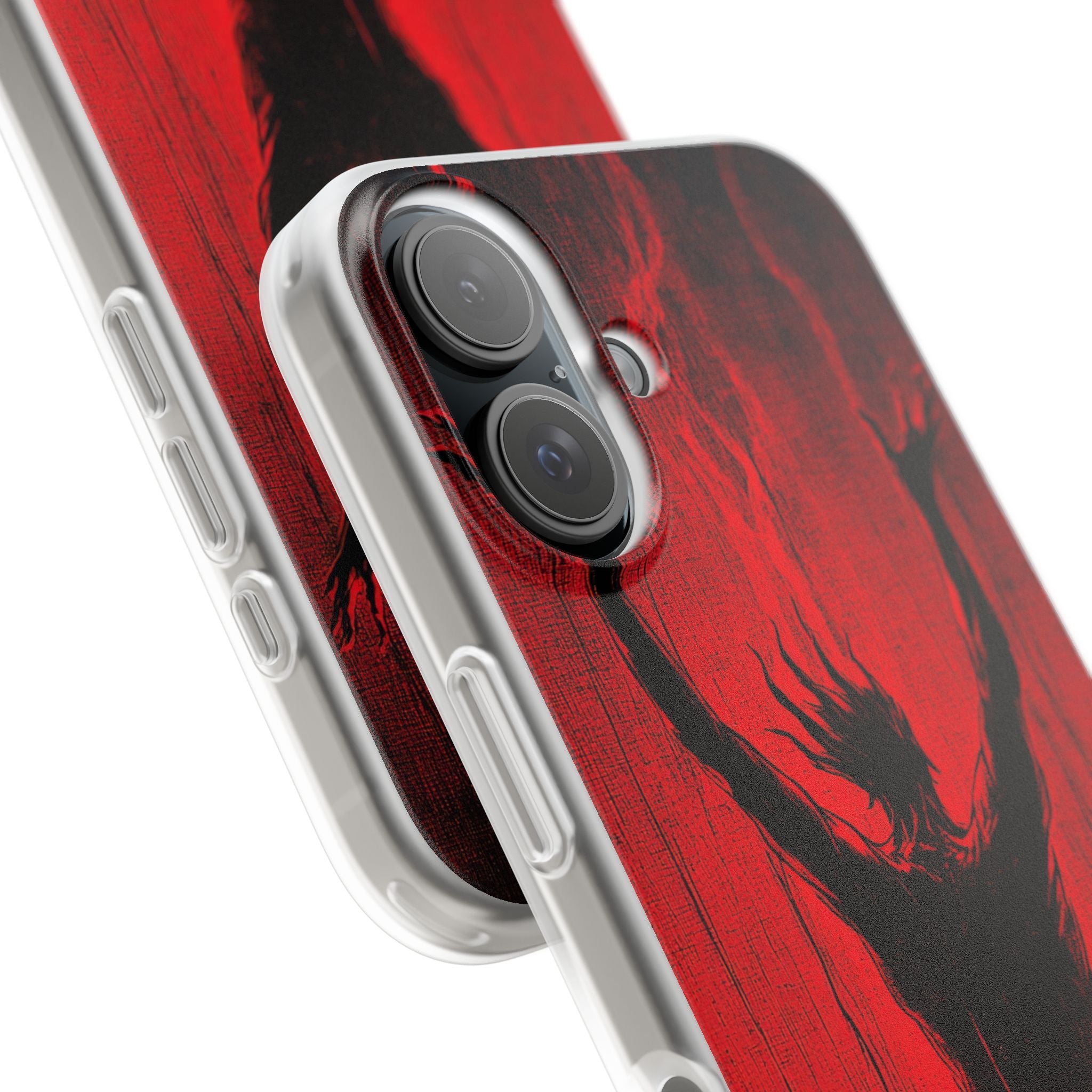 Crimson Uprising iPhone 16 Case - Soft