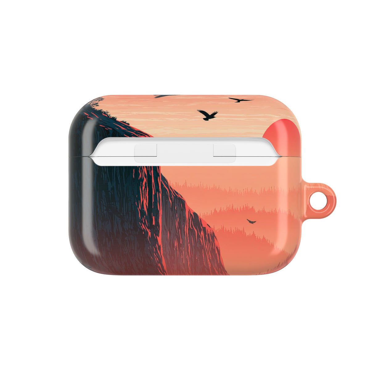 Canyon Dusk · Hard Case for AirPods & AirPods Pro · Orange