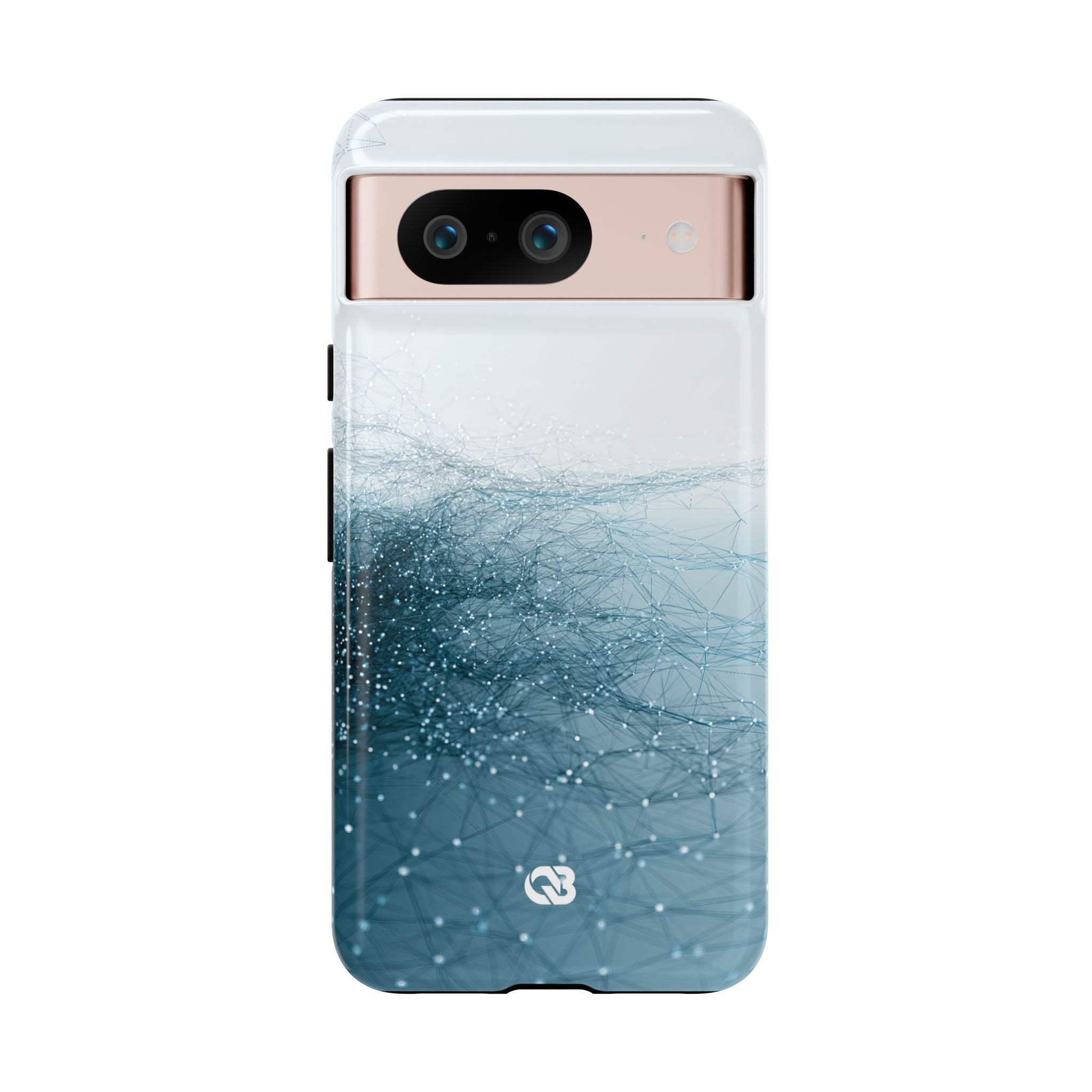 Teal Tough Phone Case for Google Pixel - Arctic Pulse Mesh