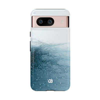 Teal Tough Phone Case for Google Pixel - Arctic Pulse Mesh