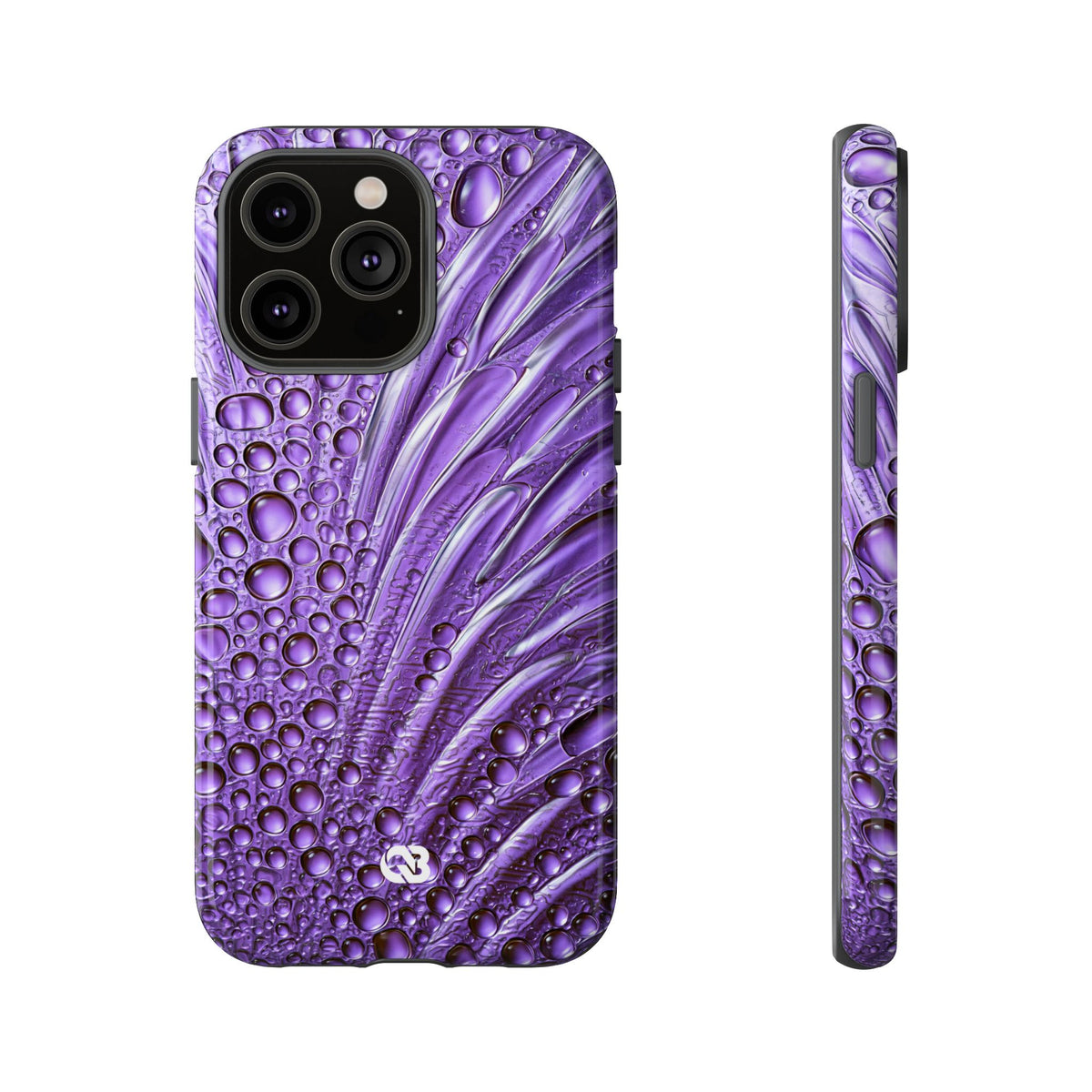 Violet Liquid Gel · Tough Phone Case for iPhone · Purple
