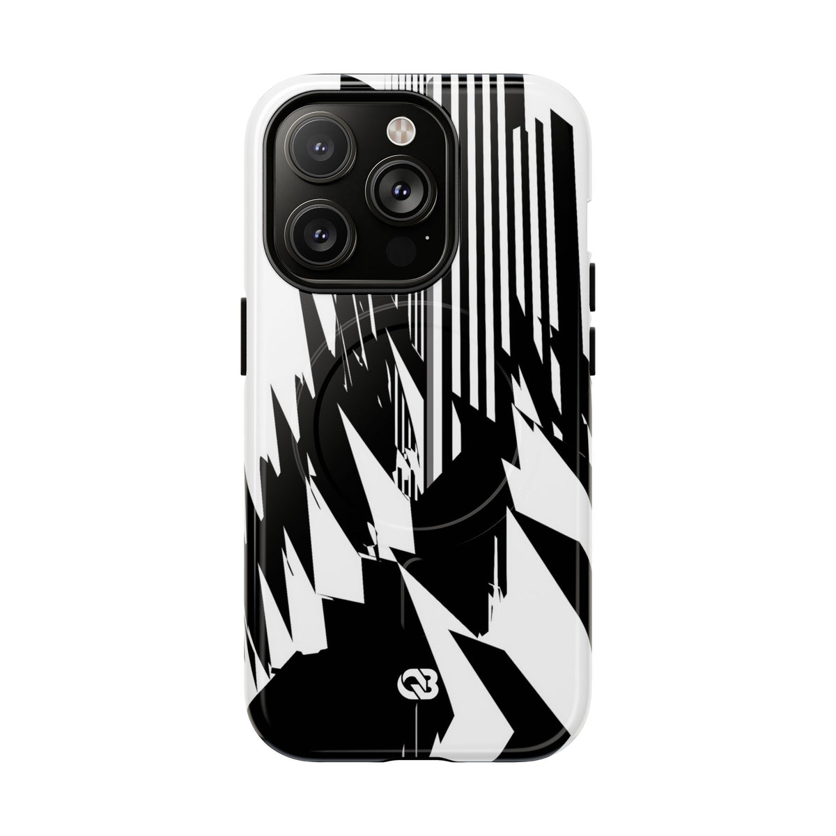 Orbital Spire · Tough 2.0 Magnetic Phone Case for iPhone · Black