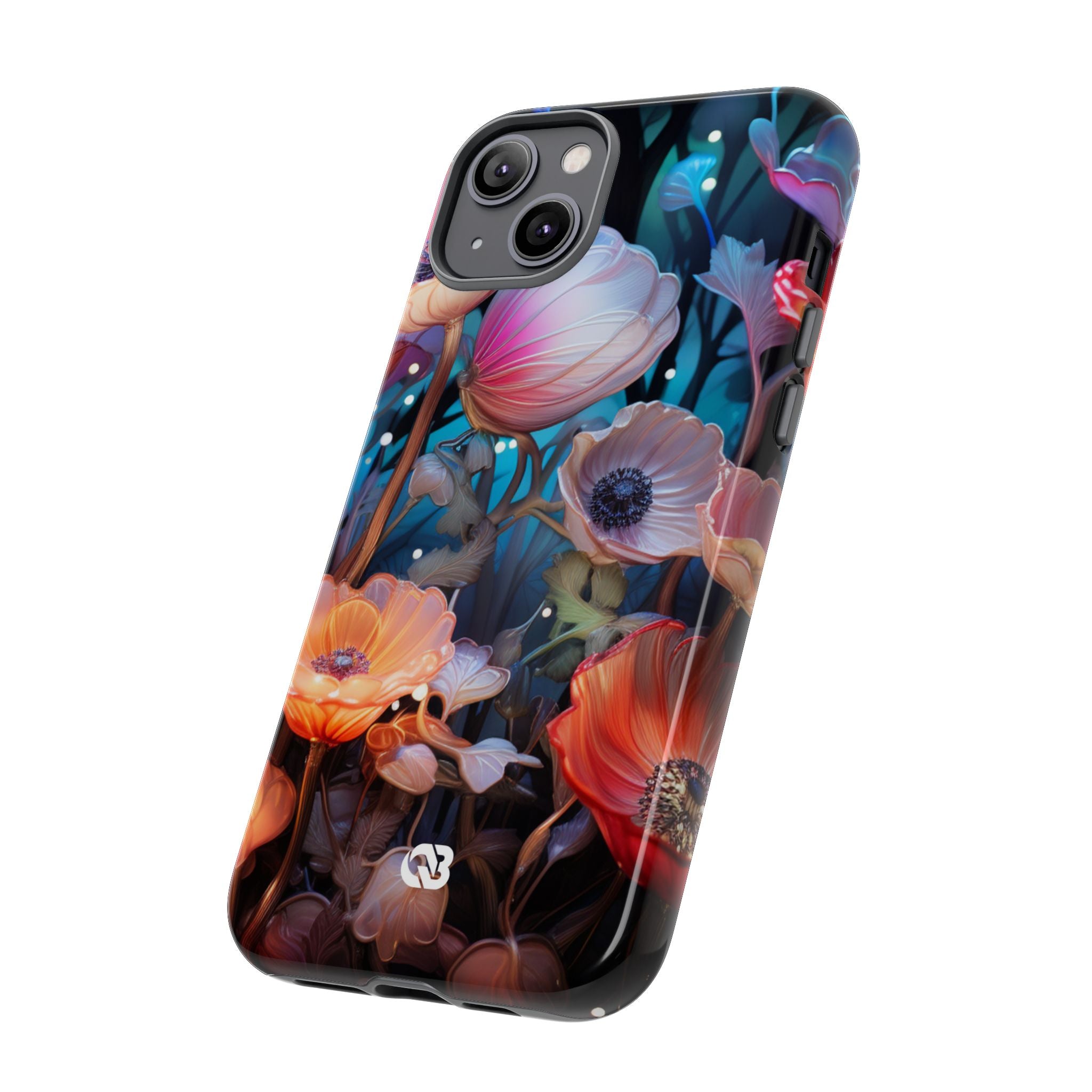 Luminous Poppy Glade · Tough Hoesje voor iPhone