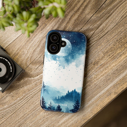Luminous Moonlight iPhone 16 Case - Tough
