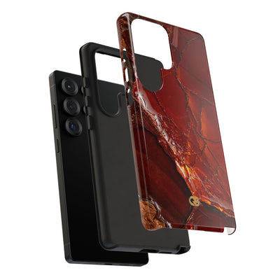 Amber Embrace · Tough Phone Case for Samsung · Brown