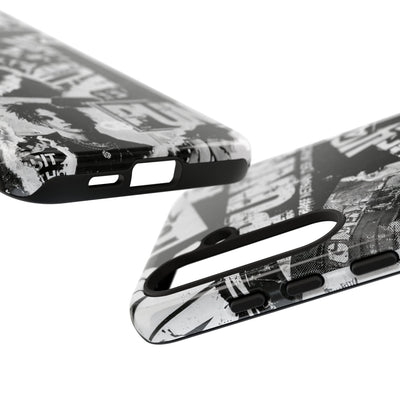 Underground Punk Collage · Tough Phone Case for Samsung · Black