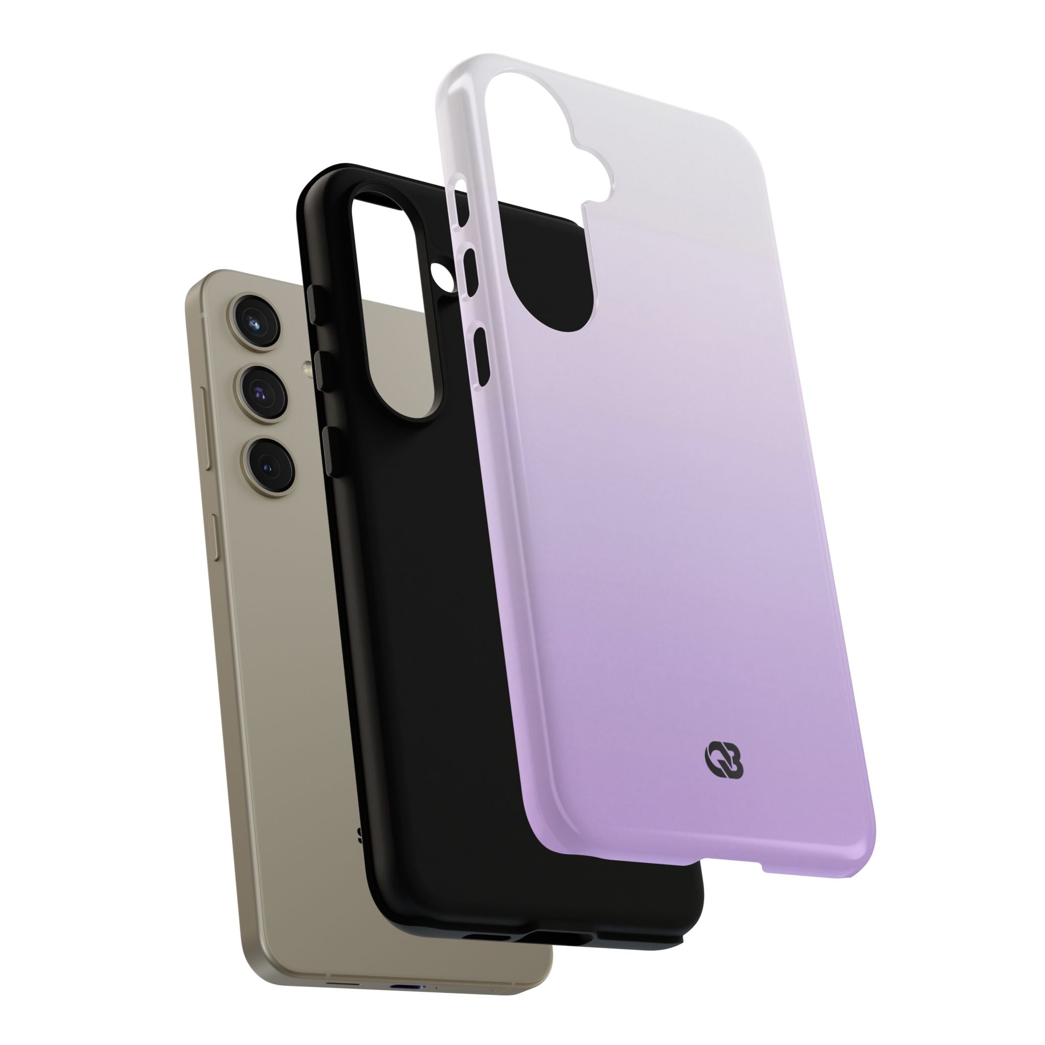 Purple Tough Phone Case for Samsung - Frosted Lavender Fade