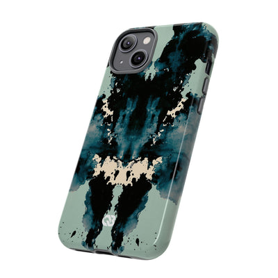 Rorschach Ink Void · Tough Phone Case for iPhone · Black
