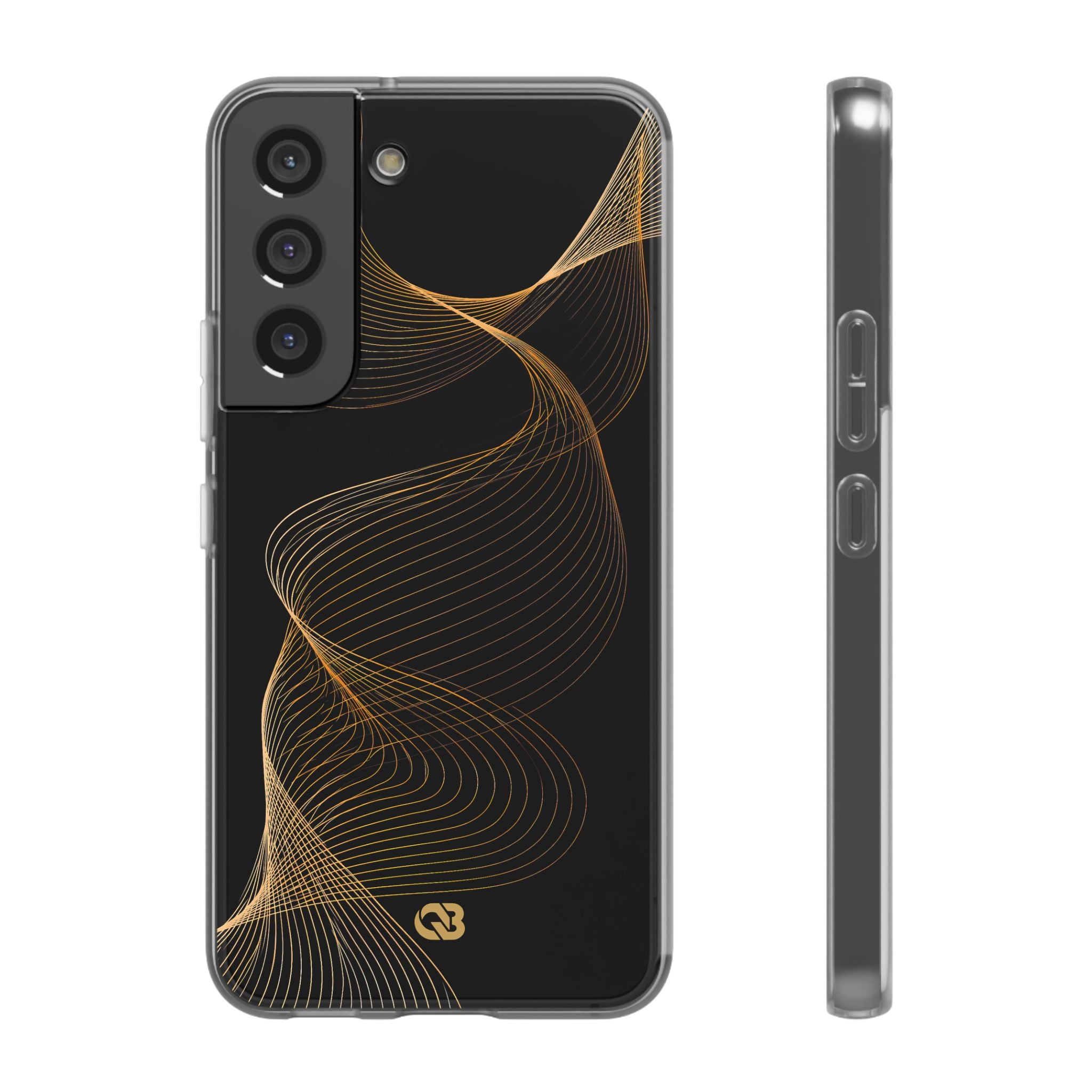 Gold Lite Phone Case for Samsung - Burnished Bronze Helix