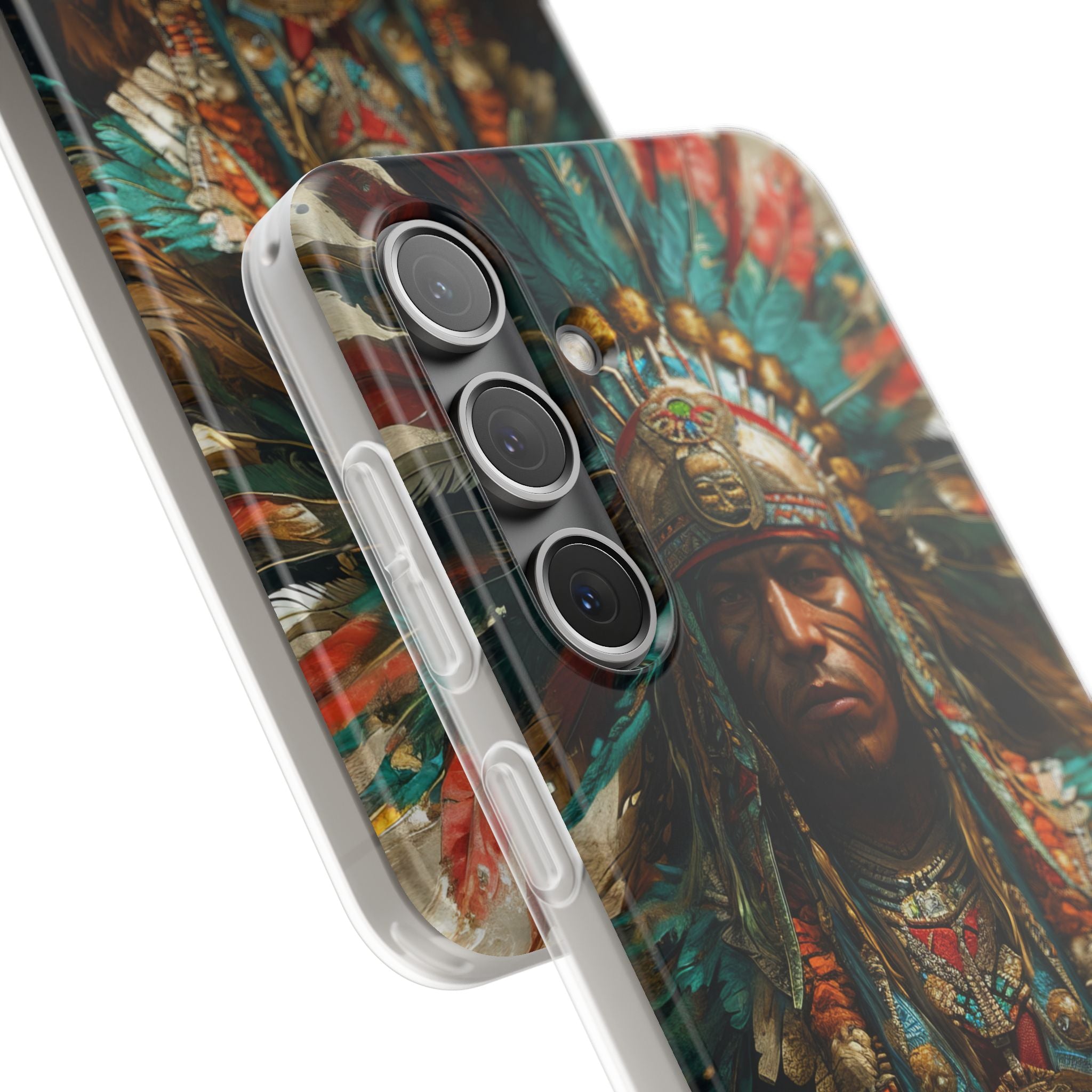 Gefiederte Majestät Samsung S24 Case - Soft