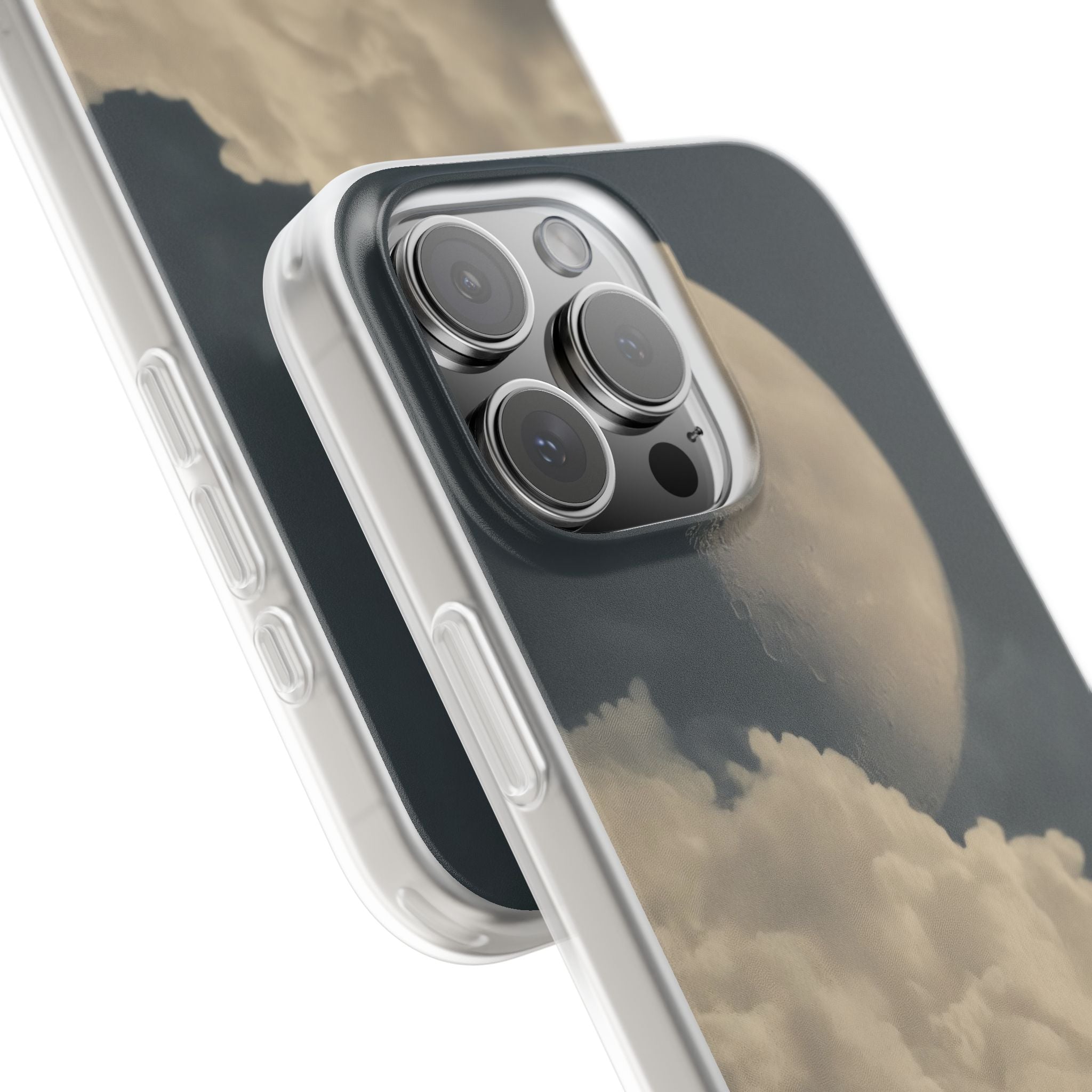 Moonlit Cup iPhone 16 Pro Max Case - Soft