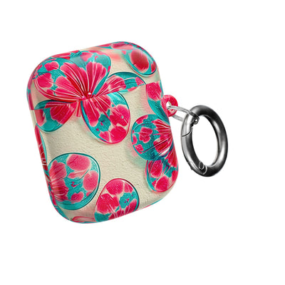 Lucite Jelly Bloom · Hard Case for AirPods & AirPods Pro · Pink