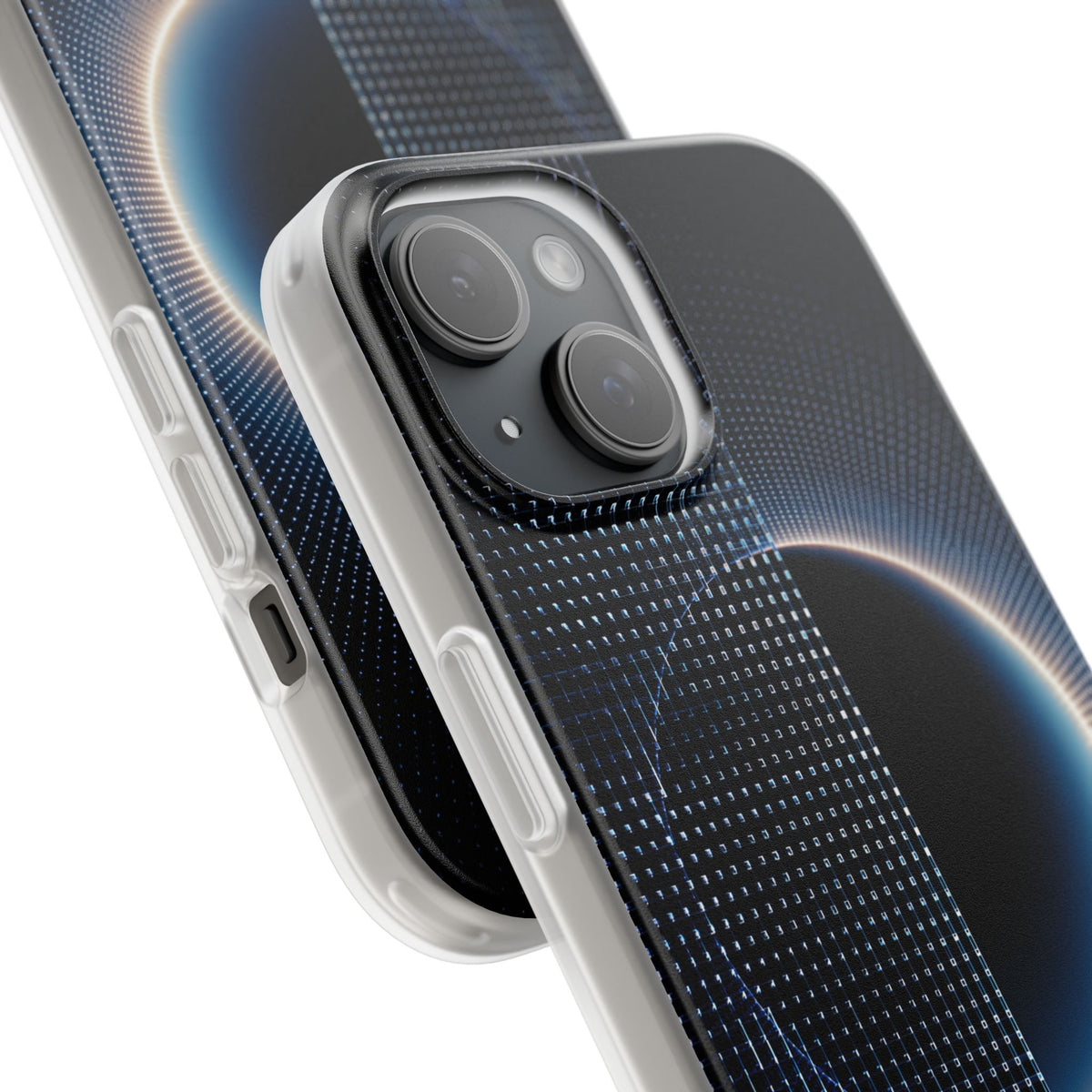 Luminous Meridian · Lite Phone Case for iPhone ·  Black