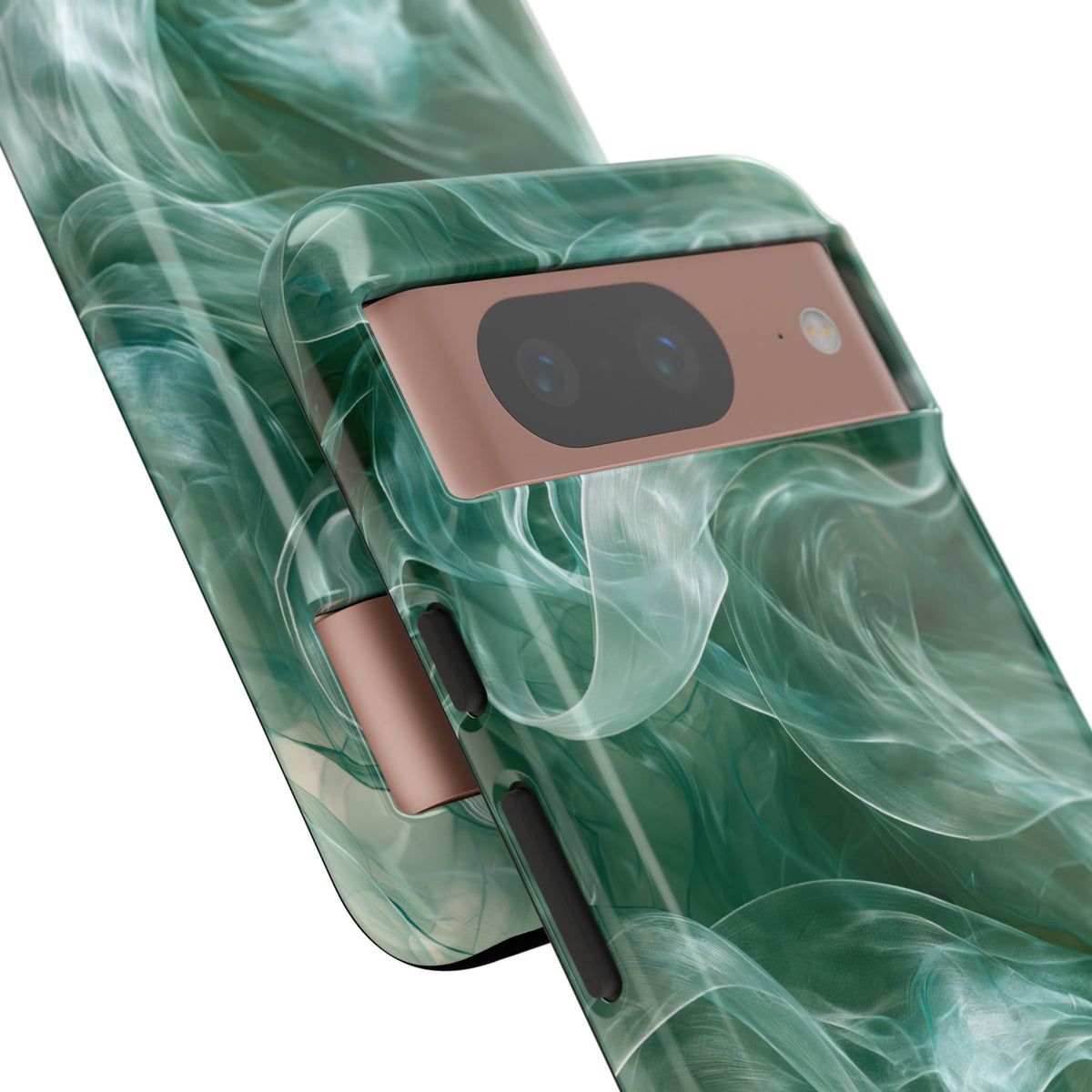 Translucent Aqua Flow · Tough Phone Case for Pixel ·  Teal