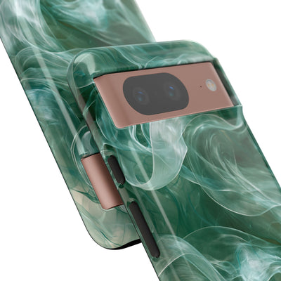 Translucent Aqua Flow · Tough Phone Case for Pixel ·  Teal