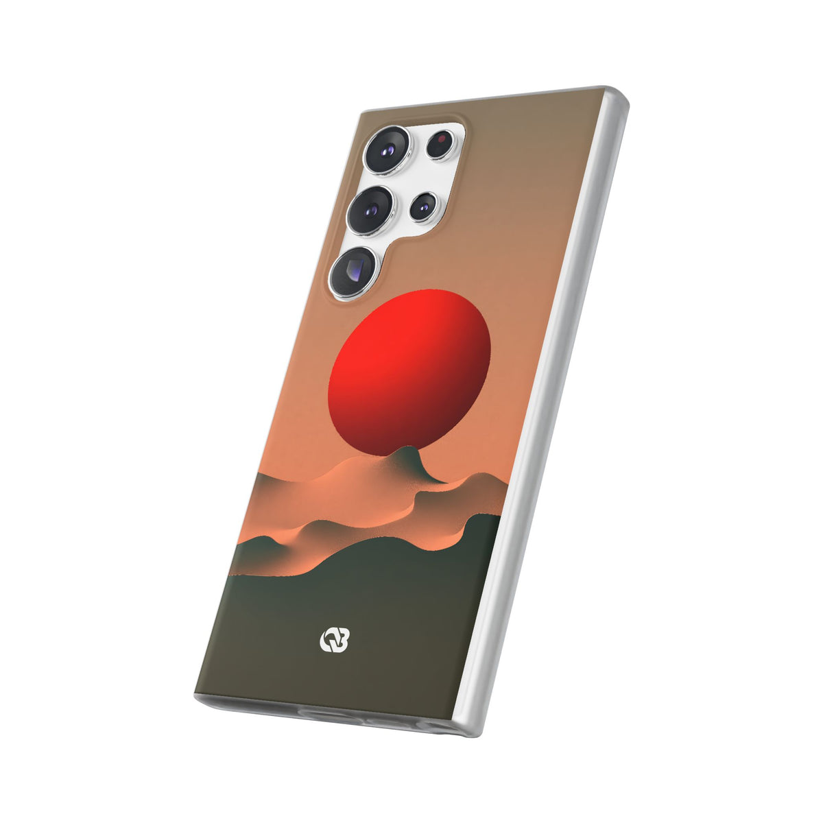 Crimson Sol Ridge · Lite Phone Case for Samsung · Red