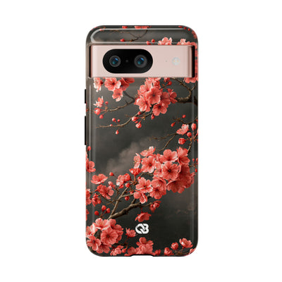 Dark Sakura Nocturne · Tough Phone Case for Pixel ·  Black