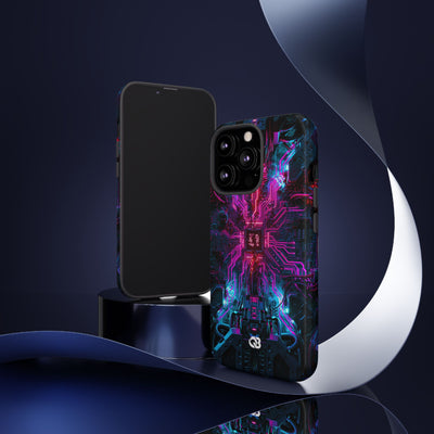 Neural Circuit Core · Tough Phone Case for iPhone · Black