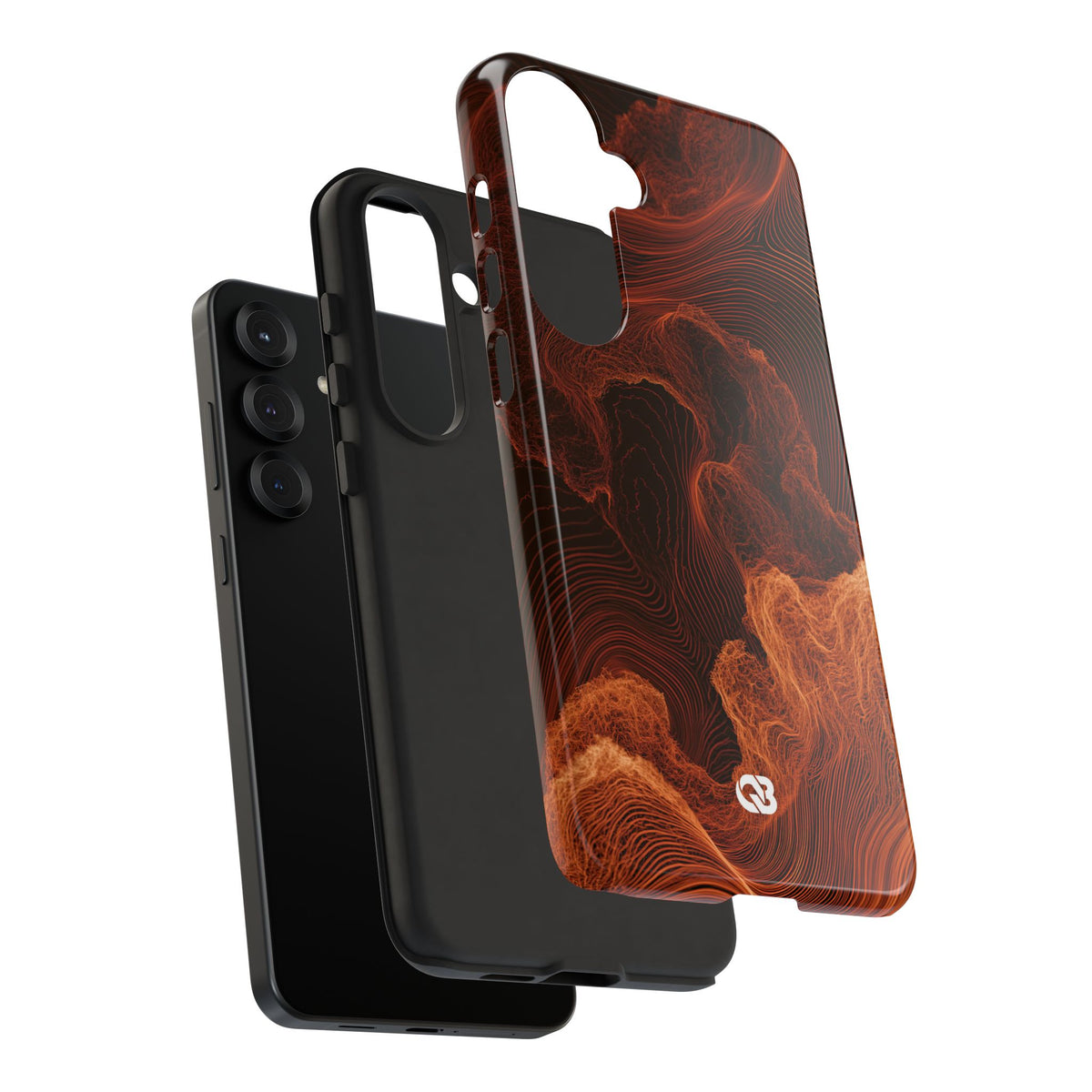 Amber Filament · Tough Phone Case for Samsung · Orange