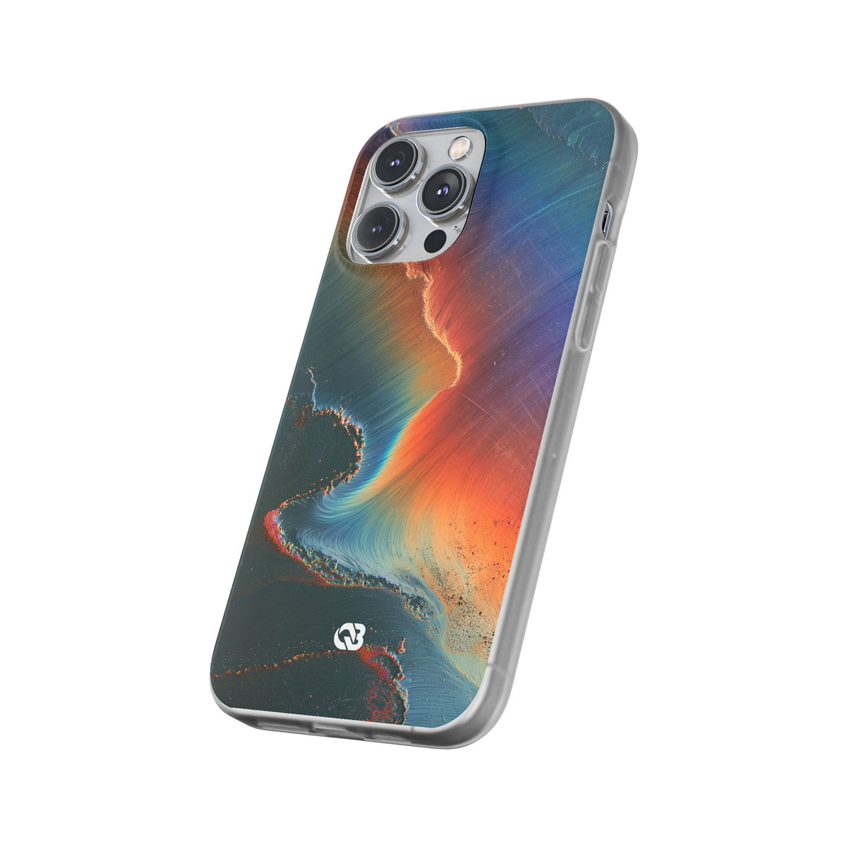 Prismatic Aura Shift · Lite Phone Case for iPhone ·  Blue