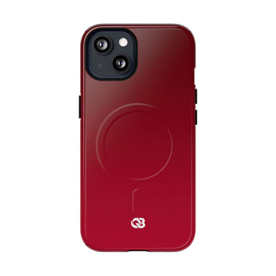 Velvet Crimson · Tough 2.0 Magnetic Phone Case for iPhone · Red