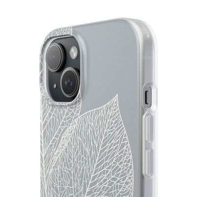 Grey Lite Phone Case for iPhone - Frosted Ash Veins