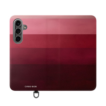 Blushing Stripes - Samsung S24 Case - Portemonnee