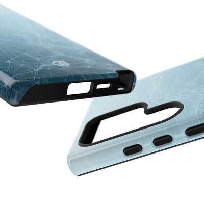 Teal Tough Phone Case for Samsung - Arctic Digital Nexus