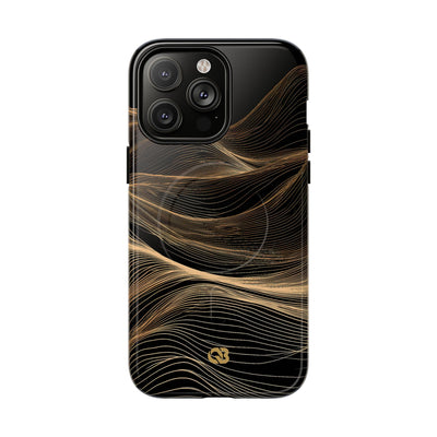 Gilded Ridge · Tough 2.0 Magnetic Phone Case for iPhone · Black