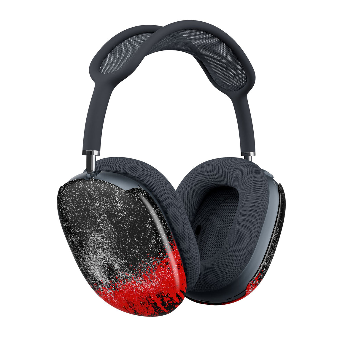 Crimson Noir Drip · Hard Case for AirPods Max · Black