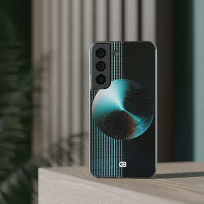 Blue Lite Phone Case for Samsung - Cyan Vector Sphere