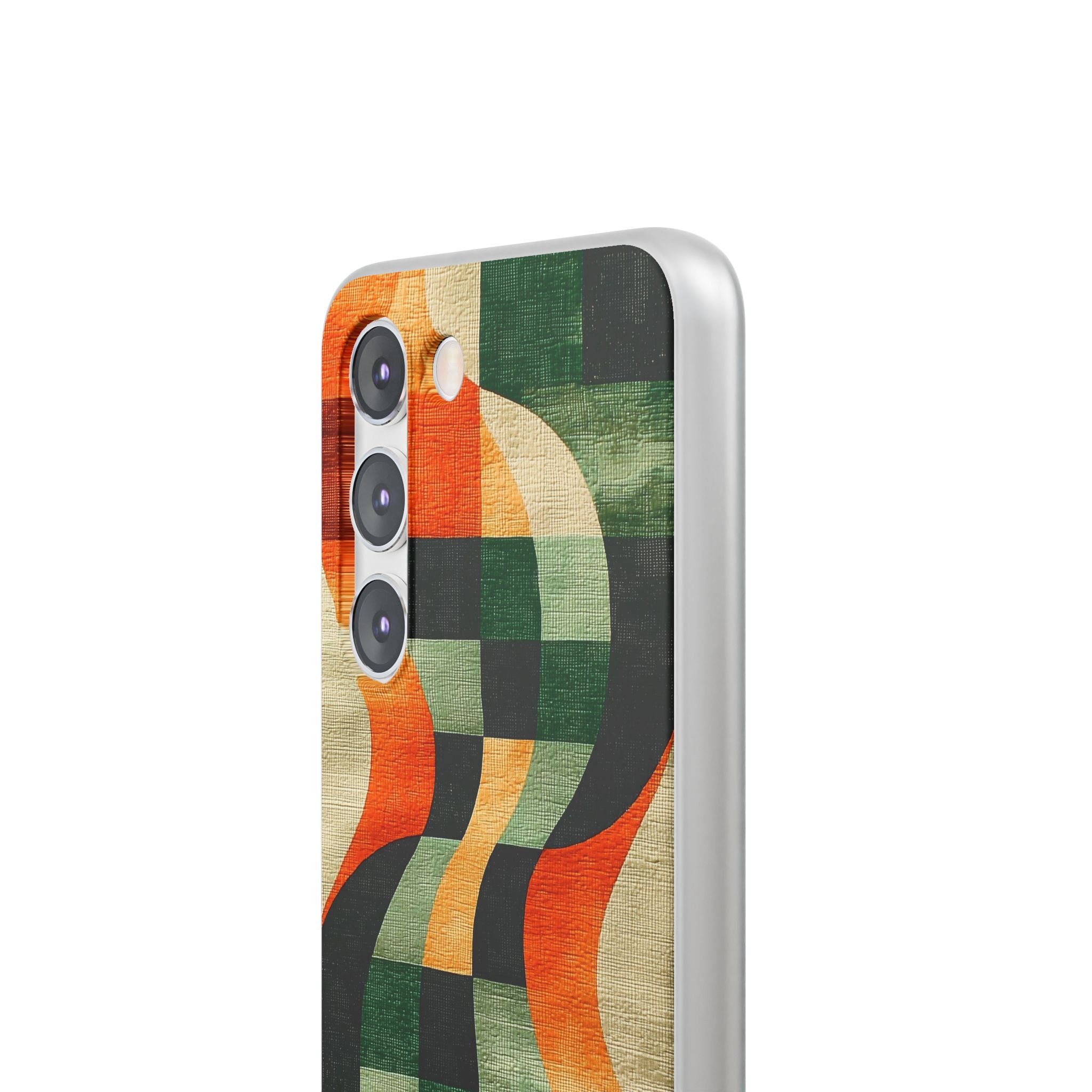 Burnt Orange Curve · Soft Handyhülle für Samsung