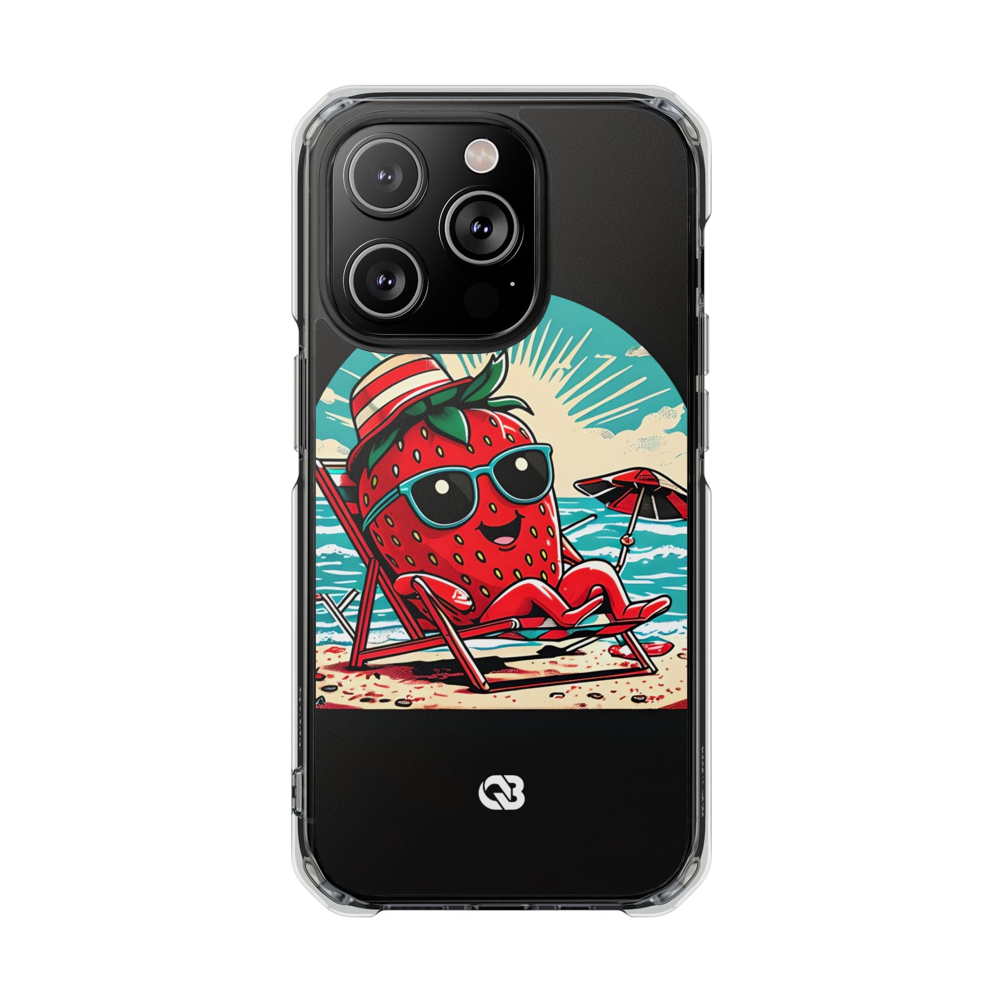 Ρετρό Παραλιακό Μούρο · Impact Θήκη για iPhone · Magsafe