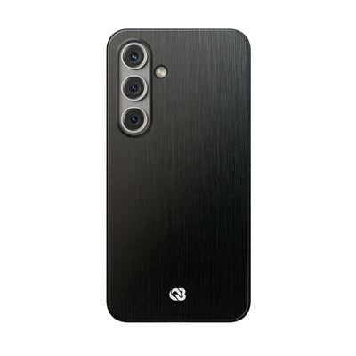 Black Lite Phone Case for Samsung - Brushed Obsidian Slate