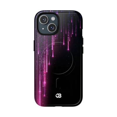 Binary Cascade · Tough 2.0 Magnetic Phone Case for iPhone · Black