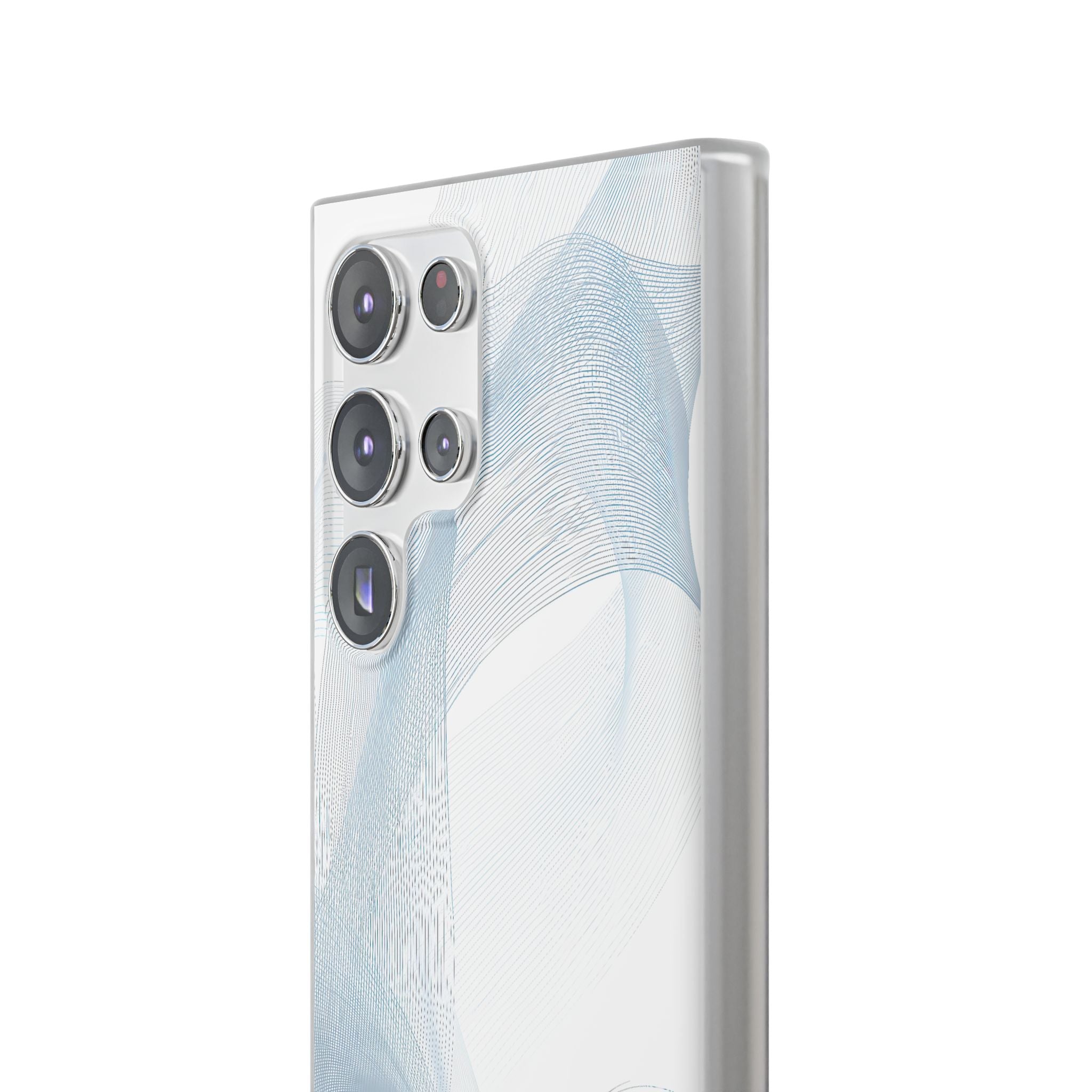 White Lite Phone Case for Samsung - Arctic Line Current
