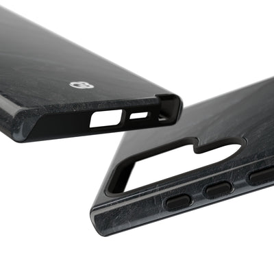 Dark Slate Strata · Tough Phone Case for Samsung · Black