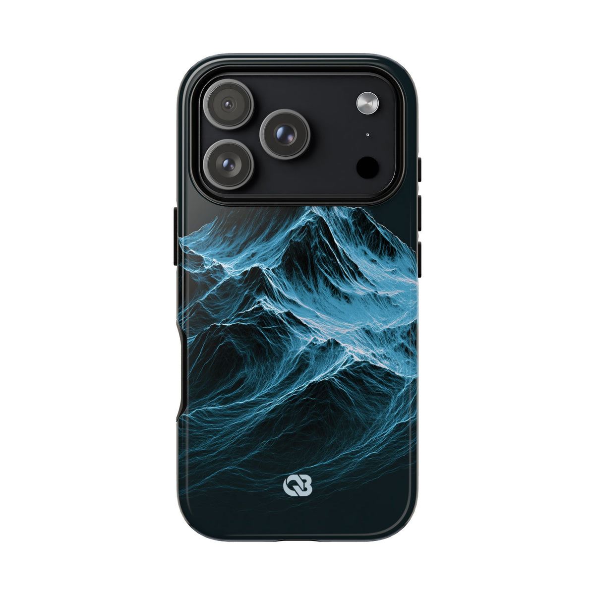 Nordic Frost Peak · Tough Phone Case for iPhone · Blue