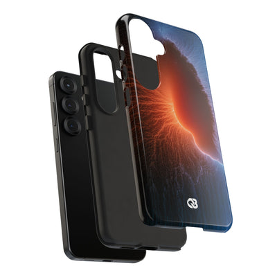 Thermal Aura Pulse · Tough Phone Case for Samsung · Blue