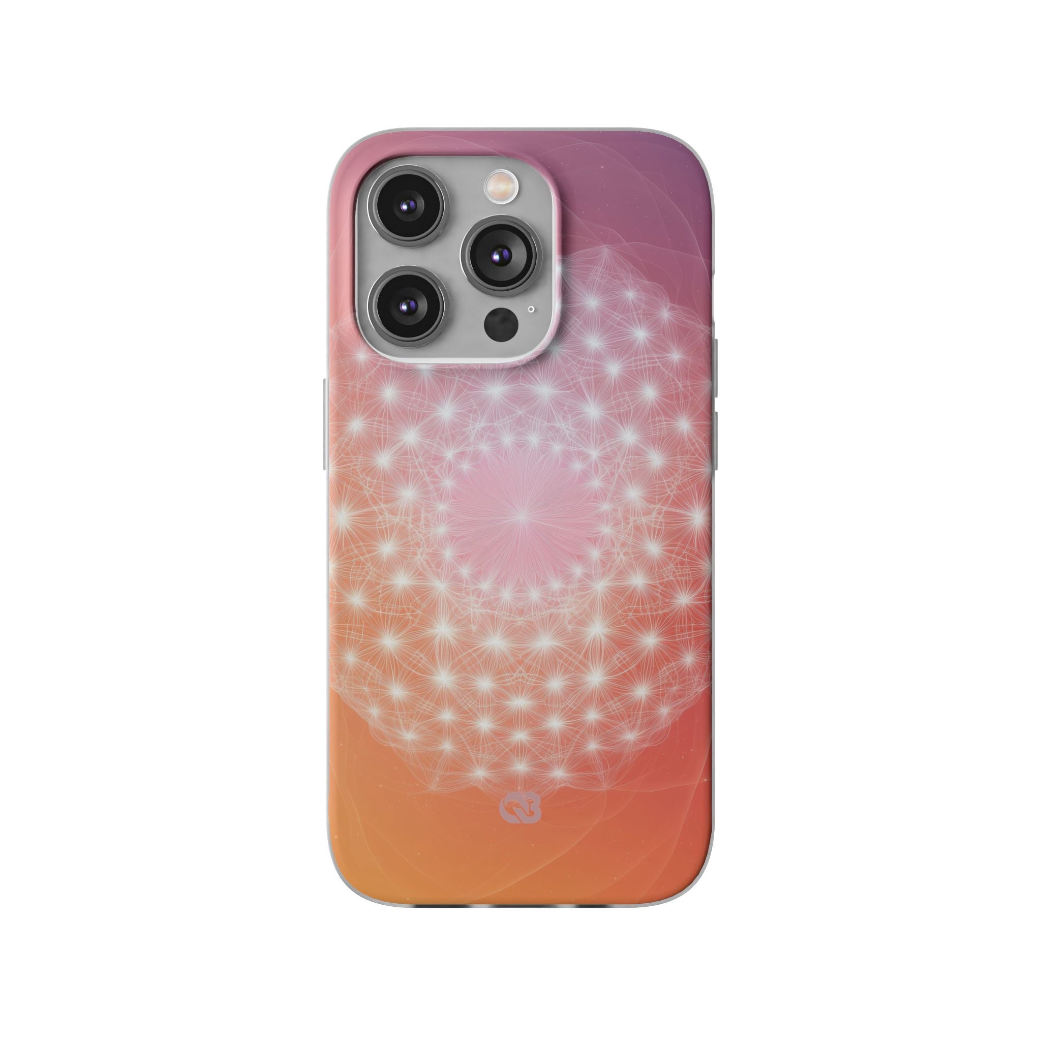 Radiant Stardust Mandala · Soft Phone Case for iPhone