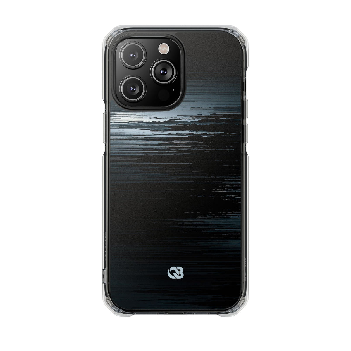 Orbital Horizon · Clear Impact Magnetic Phone Case for iPhone ·  Black