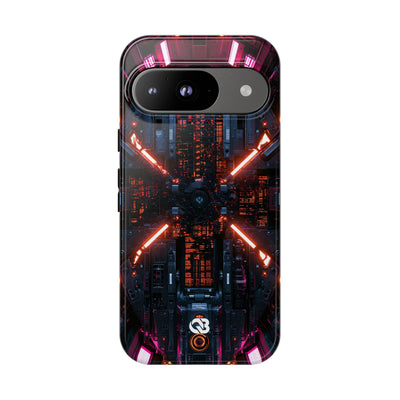 Cybernetic Reactor Core · Tough Phone Case for Pixel ·  Black