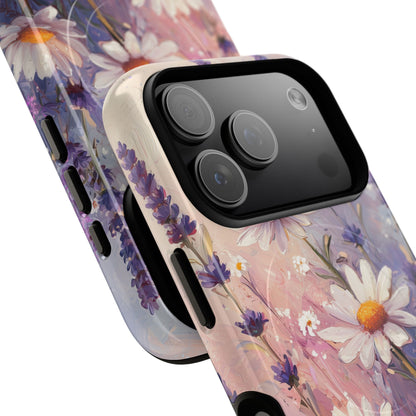 Daisy Lavender Bloom iPhone 17 Pro Case - Tough+ - CASE•BOB