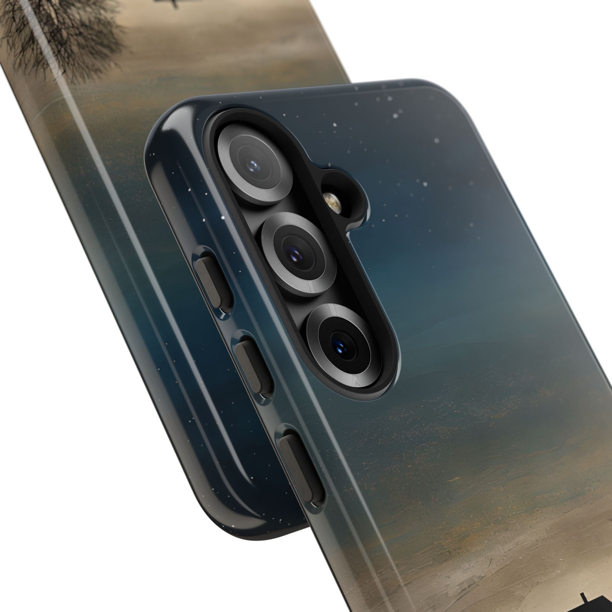 Midnight Cabin Glow · Tough Handyhülle für Samsung