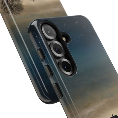 Midnight Cabin Glow · Tough Handyhülle für Samsung