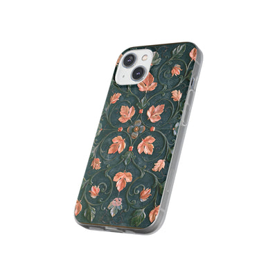 Florentine Rose Arabesque · Lite Phone Case for iPhone ·  Green