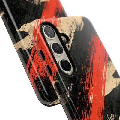 Urban Slash Camo · Tough Phone Case for Samsung · Black